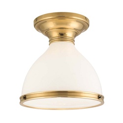HUD2612SN Randolph Semi Flush Mount Ceiling Light - Satin Nickel HUD2612SN Randolph Semi Flush Mount Ceiling Light - Satin Nickel