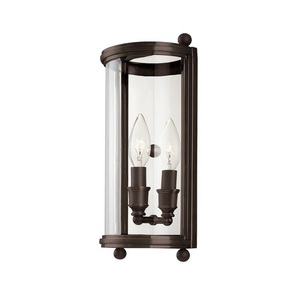 HUD1301DB Mansfield 1 Bulb Wall Sconce - Distressed Bronze HUD1301DB Mansfield 1 Bulb Wall Sconce - Distressed Bronze