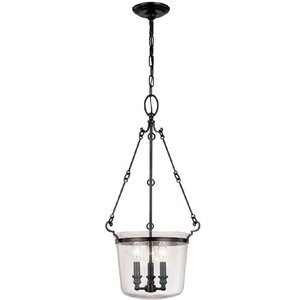 HUD131OB Quinton Entrance / Foyer Pendant Light - Old Bronze HUD131OB Quinton Entrance / Foyer Pendant Light - Old Bronze