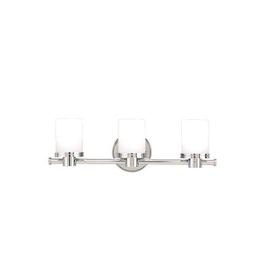 HUD2053PC Southport 3 Bulb Bathroom Lighting - Polished Chrome HUD2053PC Southport 3 Bulb Bathroom Lighting - Polished Chrome