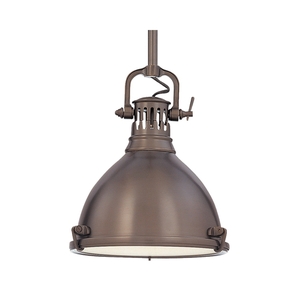 HUD2210HB Pelham Mini-Pendant Pendant Light - Historic Bronze HUD2210HB Pelham Mini-Pendant Pendant Light - Historic Bronze