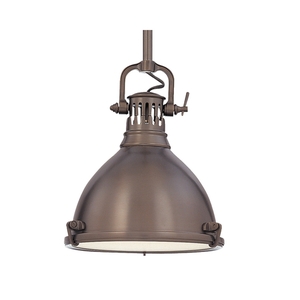 HUD2212HB Pelham Down Light Pendant Light - Historic Bronze HUD2212HB Pelham Down Light Pendant Light - Historic Bronze