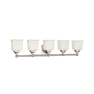 HUD2245PC Lakeland 4 or More Bulb Bathroom Lighting - Poilshed Chrome HUD2245PC Lakeland 4 or More Bulb Bathroom Lighting - Poilshed Chrome