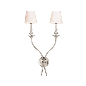 HUD322PN Monroe Multi Bulb Wall Sconce - Polished Nickel HUD322PN Monroe Multi Bulb Wall Sconce - Polished Nickel