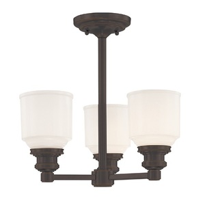 HUD3413OB Windham Mini Chandelier - Old Bronze HUD3413OB Windham Mini Chandelier - Old Bronze