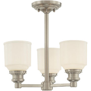 HUD3413SN Windham Mini Chandelier - Satin Nickel HUD3413SN Windham Mini Chandelier - Satin Nickel