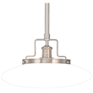 HUD4222SN Beacon Down Light Pendant Light - Satin Nickel HUD4222SN Beacon Down Light Pendant Light - Satin Nickel