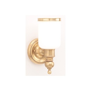 HUD6301AGB Chatham 1 Bulb Wall Sconce - Aged Brass HUD6301AGB Chatham 1 Bulb Wall Sconce - Aged Brass
