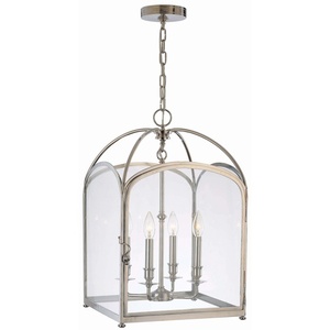 HUD6484PN Oxford Entrance / Foyer Pendant Light - Polished Nickel HUD6484PN Oxford Entrance / Foyer Pendant Light - Polished Nickel