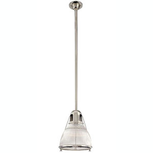 HUD7315PN Haverhill Down Light Pendant Light - Polished Nickel HUD7315PN Haverhill Down Light Pendant Light - Polished Nickel