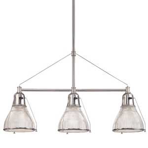 HUD7313PN Haverhill Linear Pendant Pendant Light - Polished Nickel HUD7313PN Haverhill Linear Pendant Pendant Light - Polished Nickel