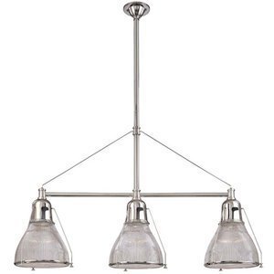 HUD7313SN Haverhill Linear Pendant Pendant Light - Satin Nickel HUD7313SN Haverhill Linear Pendant Pendant Light - Satin Nickel