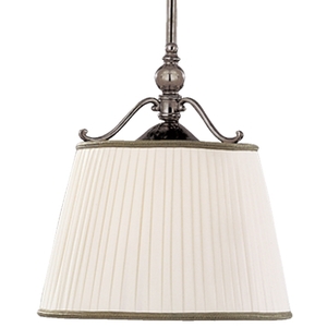 HUD7711HN Orchard Park Drum Pendant Pendant Light - Historic Nickel HUD7711HN Orchard Park Drum Pendant Pendant Light - Historic Nickel