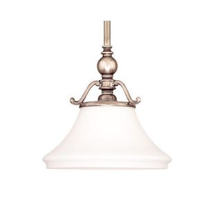 HUD7821HN Orchard Park Down Light Pendant Light - HIstoric Nickel HUD7821HN Orchard Park Down Light Pendant Light - HIstoric Nickel