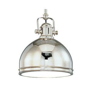 HUD8011PN Windham Down Light Pendant Light - Polished Nickel HUD8011PN Windham Down Light Pendant Light - Polished Nickel