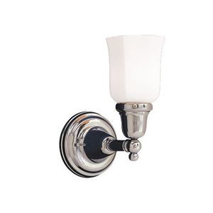HUD861PC119 Historic 1 Bulb Wall Sconce - Polished Chrome HUD861PC119 Historic 1 Bulb Wall Sconce - Polished Chrome