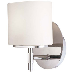 HUD8901PC Trinity 1 Bulb Wall Sconce - Chrome HUD8901PC Trinity 1 Bulb Wall Sconce - Chrome