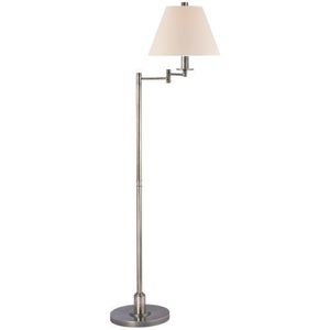 HUDL705AS Kennett Floor Lamp - Aged Silver HUDL705AS Kennett Floor Lamp - Aged Silver