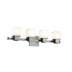HUD4444PC Milford 4 or More Bulb Bathroom Lighting - Polished Chrome HUD4444PC Milford 4 or More Bulb Bathroom Lighting - Polished Chrome