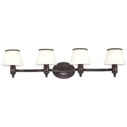 Bathroom Lighting (4 or more bulbs) 32" Width Bathroom Lighting (4 or more bulbs) 32" Width