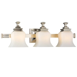 Bathroom Lighting (3 bulbs) 24-1/2" Width Bathroom Lighting (3 bulbs) 24-1/2" Width