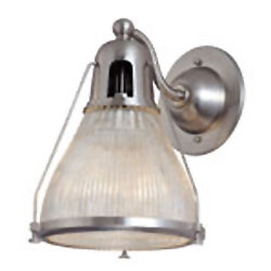 HUD7301PN Haverhill 1 Bulb Wall Sconce - Polished Nickel HUD7301PN Haverhill 1 Bulb Wall Sconce - Polished Nickel