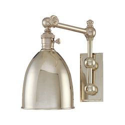HUD761OB Monroe 1 Bulb Wall Sconce - Old Bronze HUD761OB Monroe 1 Bulb Wall Sconce - Old Bronze