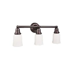 HUD863PC119 Historic 3 Bulb Bathroom Lighting - Polished Chrome HUD863PC119 Historic 3 Bulb Bathroom Lighting - Polished Chrome