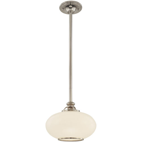 HUD9812PN Canton Down Light Pendant Light - Polished Nickel HUD9812PN Canton Down Light Pendant Light - Polished Nickel