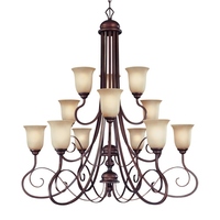 Large Foyer Chandelier 42" Width Large Foyer Chandelier 42" Width