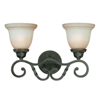 Bathroom Lighting (2 Bulbs) 18" Width Bathroom Lighting (2 Bulbs) 18" Width