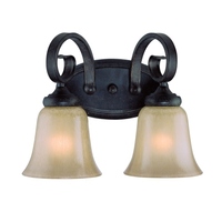 Bathroom Lighting (2 Bulbs) 14" Width Bathroom Lighting (2 Bulbs) 14" Width