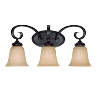 Bathroom Lighting (3 bulbs) 22" Width Bathroom Lighting (3 bulbs) 22" Width