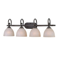 Bathroom Lighting (4 or more bulbs) 31" Width Bathroom Lighting (4 or more bulbs) 31" Width