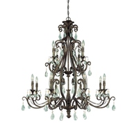 Large Foyer Chandelier 40" Width Large Foyer Chandelier 40" Width