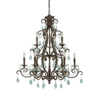 Mid Sized Chandelier 34-1/2" Width Mid Sized Chandelier 34-1/2" Width