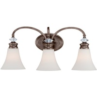 Bathroom Lighting (3 bulbs) 24-1/2" Width Bathroom Lighting (3 bulbs) 24-1/2" Width
