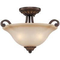 Semi Flush Mount 18-1/2" Width Semi Flush Mount 18-1/2" Width