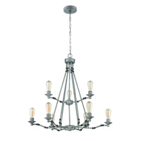 Mid Sized Chandelier 33-3/4" Width Mid Sized Chandelier 33-3/4" Width