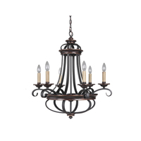 Mid Sized Chandelier 26" Width Mid Sized Chandelier 26" Width