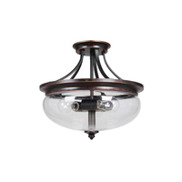 Semi Flush Mount 15" Width Semi Flush Mount 15" Width