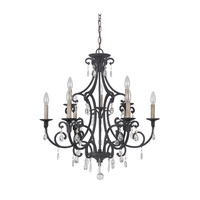 Mid Sized Chandelier 26-1/2" Width Mid Sized Chandelier 26-1/2" Width