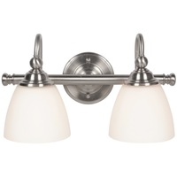Bathroom Lighting (2 Bulbs) 16-5/8" Width Bathroom Lighting (2 Bulbs) 16-5/8" Width