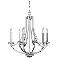 Mini Chandelier 24-1/2" Width Mini Chandelier 24-1/2" Width