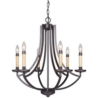 Mini Chandelier 24-1/2" Width Mini Chandelier 24-1/2" Width