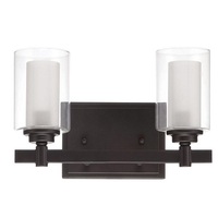 Bathroom Lighting (2 Bulbs) 11-3/4" Width Bathroom Lighting (2 Bulbs) 11-3/4" Width