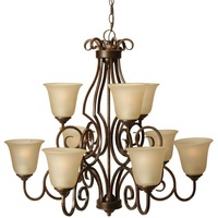 Large Foyer Chandelier 32" Width Large Foyer Chandelier 32" Width