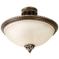 Semi Flush Mount 17-1/4" Width Semi Flush Mount 17-1/4" Width
