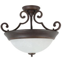 Semi Flush Mount 16-9/16" Width Semi Flush Mount 16-9/16" Width