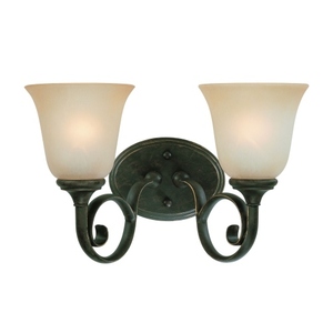 C24202MB Barret Place 2 Bulb Bathroom Lighting - Mocha Bronze C24202MB Barret Place 2 Bulb Bathroom Lighting - Mocha Bronze